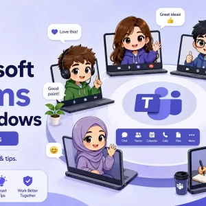 Teams on pc cover