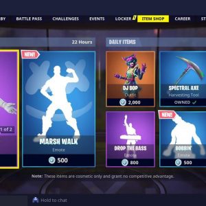 Fortnite battle royale new items