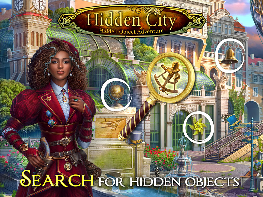 Hidden city hidden object gameplay screenshot