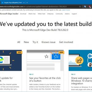 Latest microsoft edge dev update brings lots of new features 527276 2