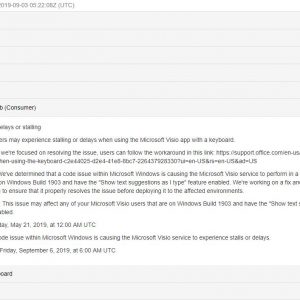 Microsoft confirms windows 10 version 1903 bug hitting visio 527241 2