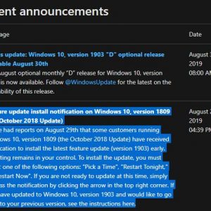 Microsoft says some windows 10 version 1809 users are prompted to upgrade early 527230 2