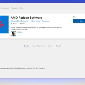 Amd radeon software for windows 10 now available in the microsoft store 527992 2