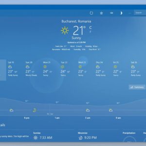 Windows 10 needs an option to show weather info on the taskbar 527892 2