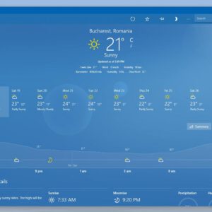 Windows 10 needs an option to show weather info on the taskbar 527892 2