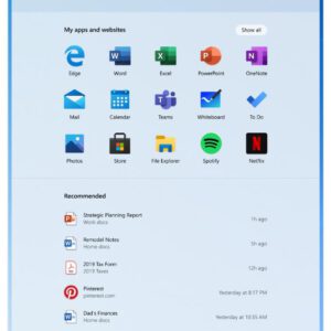 Windows 10 s start menu becomes a launcher in windows 10x leak reveals 527998 2