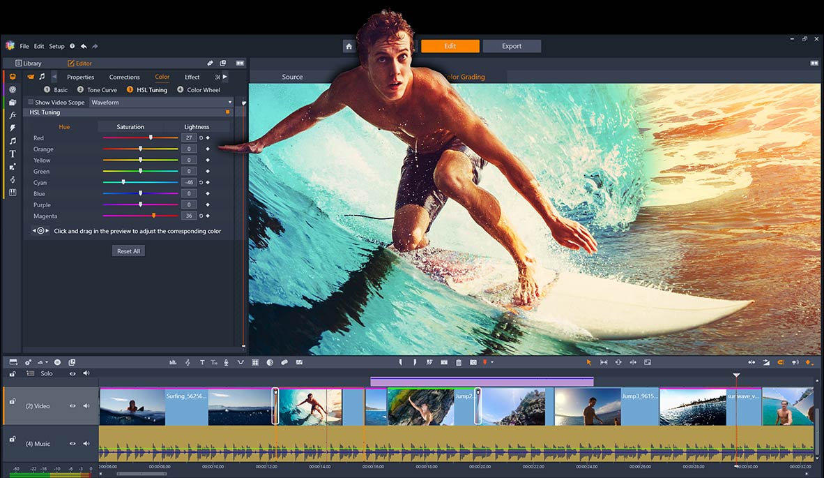 Pinnacle studio ultimate 23 new editor