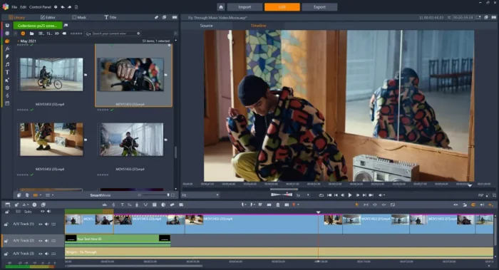 Editing video