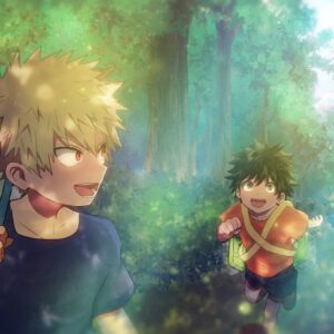 Baku and izuku young wallpaper