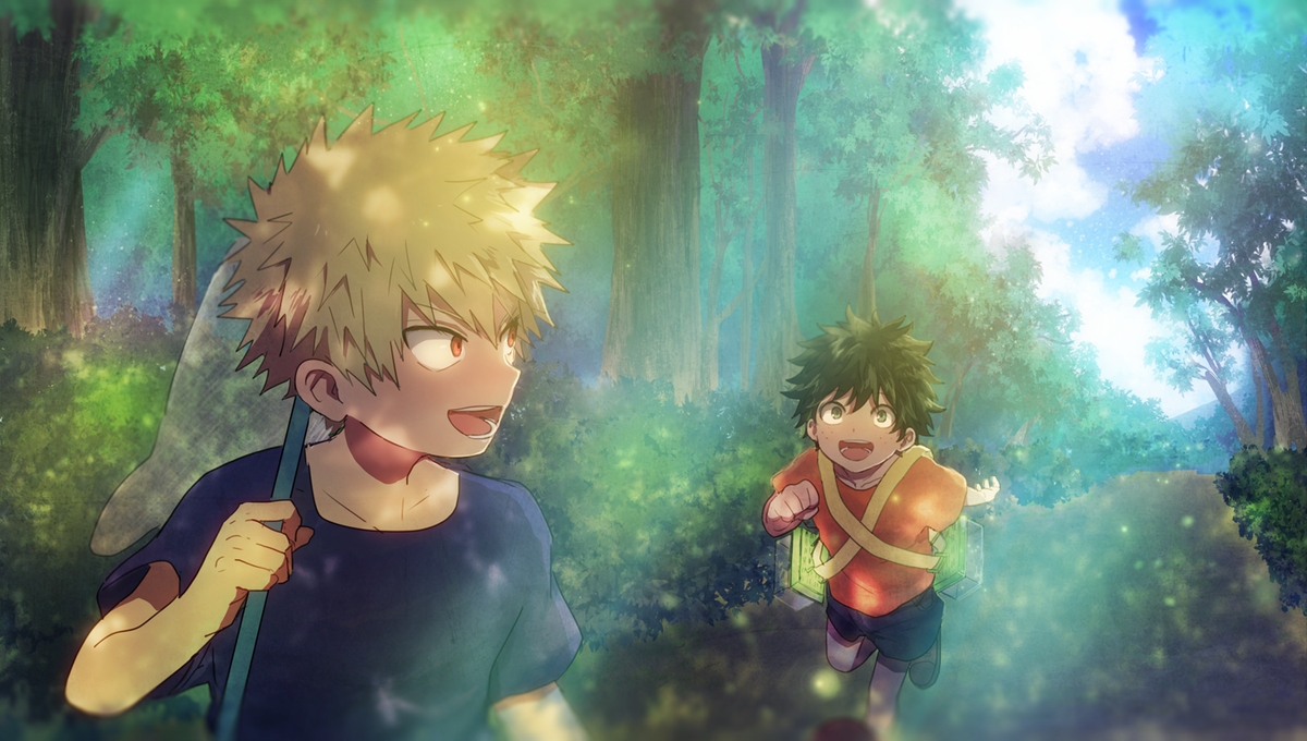 Baku and izuku young wallpaper