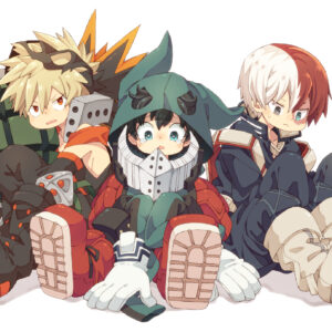 Chibi deku baku todo