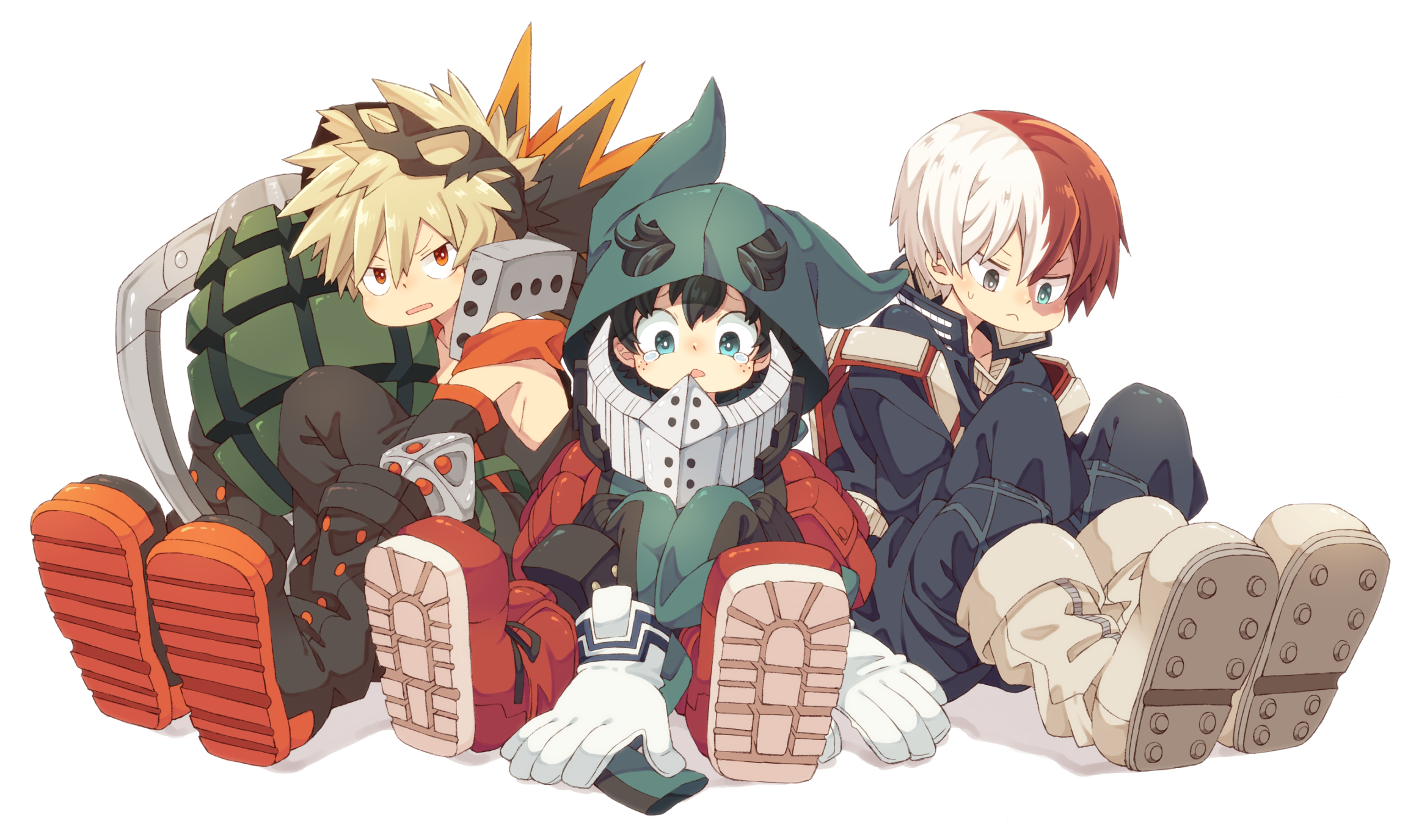 Chibi deku baku todo