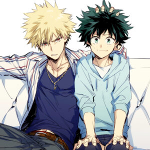 Deku with baku