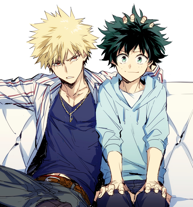 Deku with baku