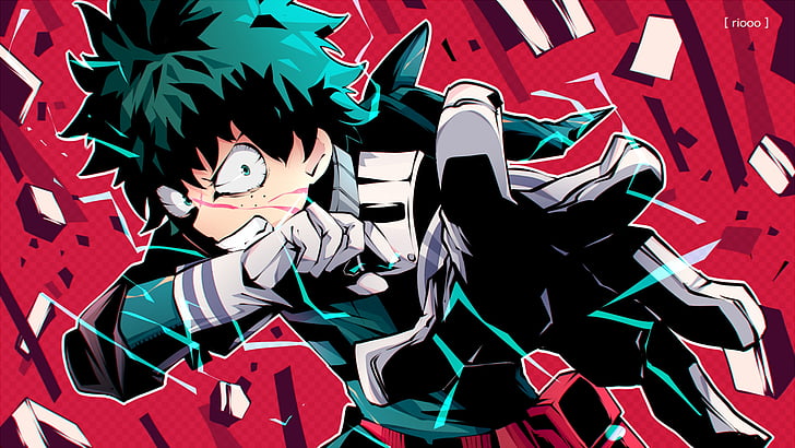 Izuku quirk attack