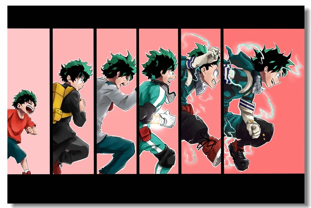 Izuku evolution wallpaper