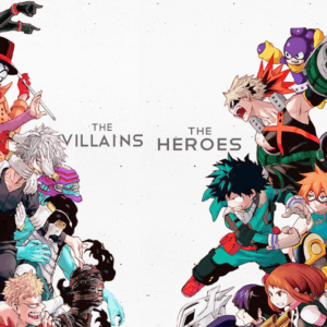 Myheroacademia heroes vs villains