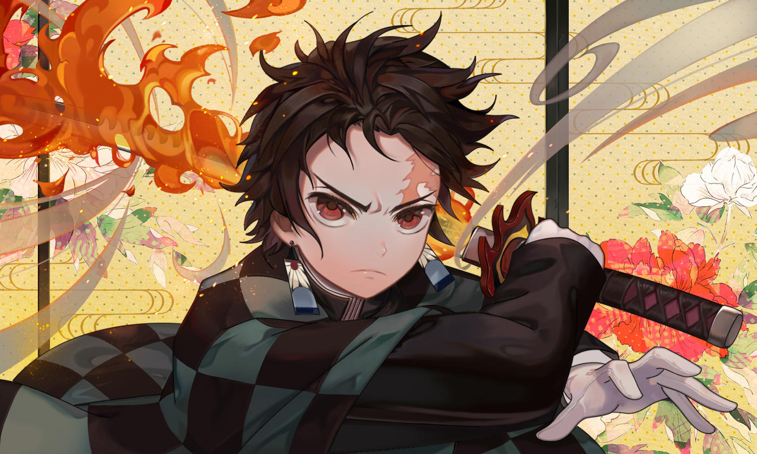 Tanjirou focused