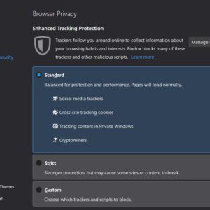 A closer look at tracking protection in firefox 71 528456 2