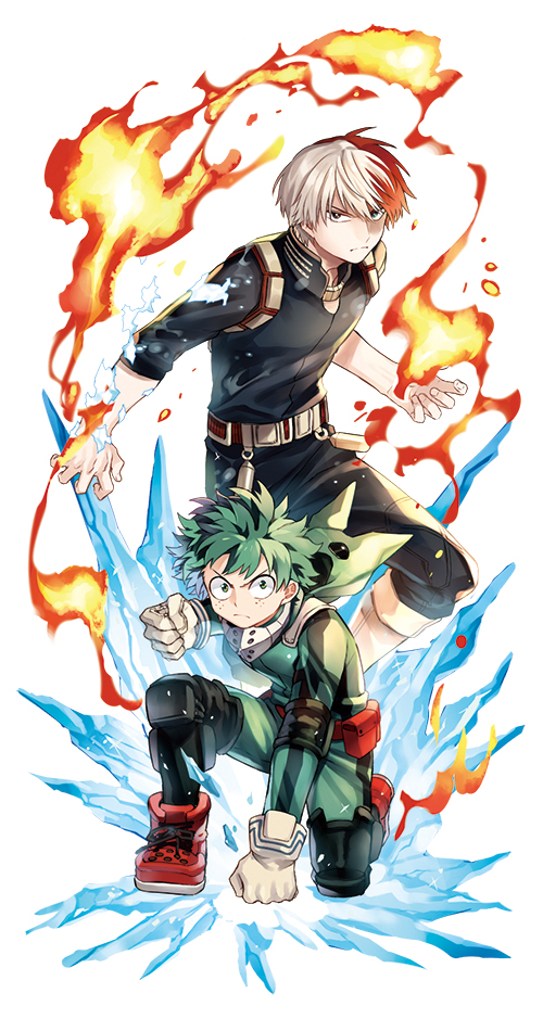 Deku todo quirk attack