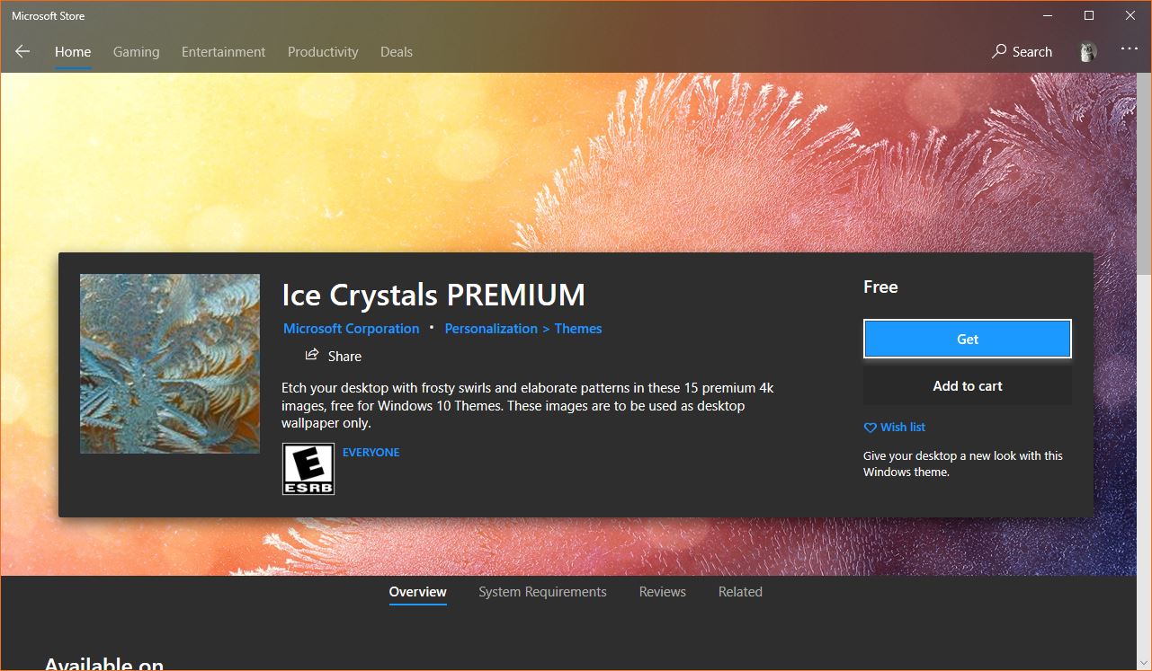Microsoft release a new free premium theme for windows 10 528667 2