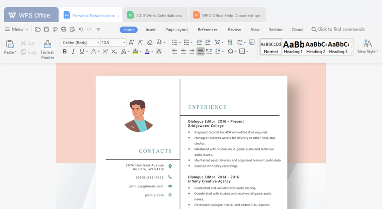 Wps office 2020 screenshot