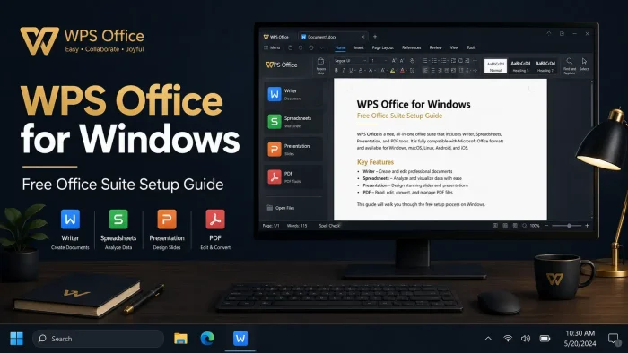 Wps office for pc header - WPS Office for Windows PC: Download Guide, Tips & Features
