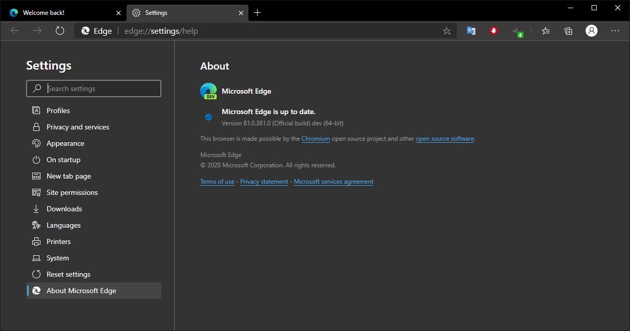 microsoft edge latest version number microsoft edge latest version number