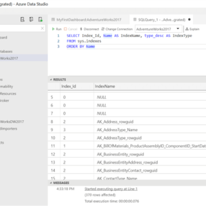 Sql run azure data studio 1