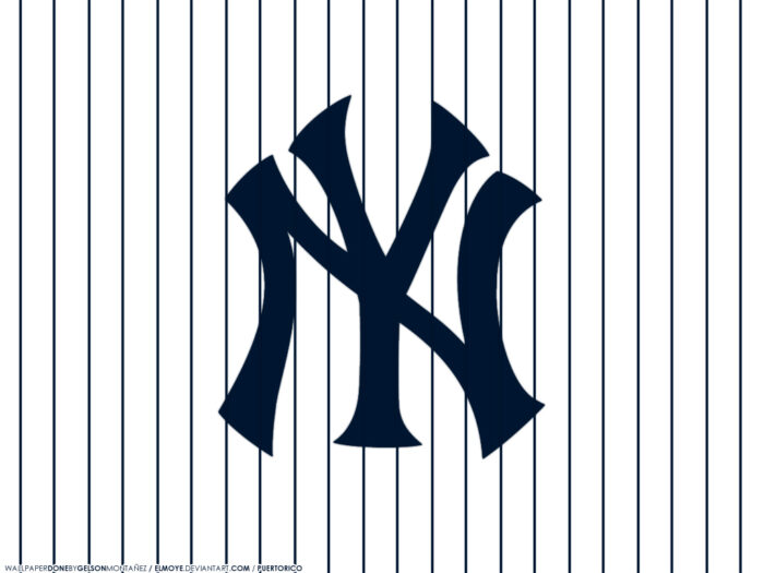 7. Yankees Pinstripes Nail Art for Game Day - wide 7