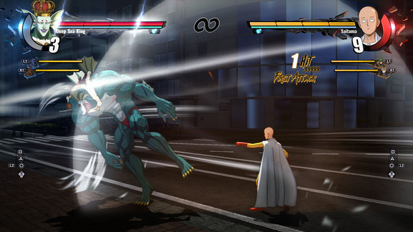 Saitama vs bad guy game