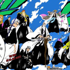 Bleach manga colored