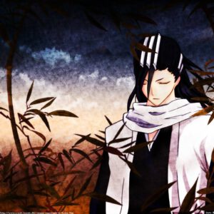 Byakuya eyes closed