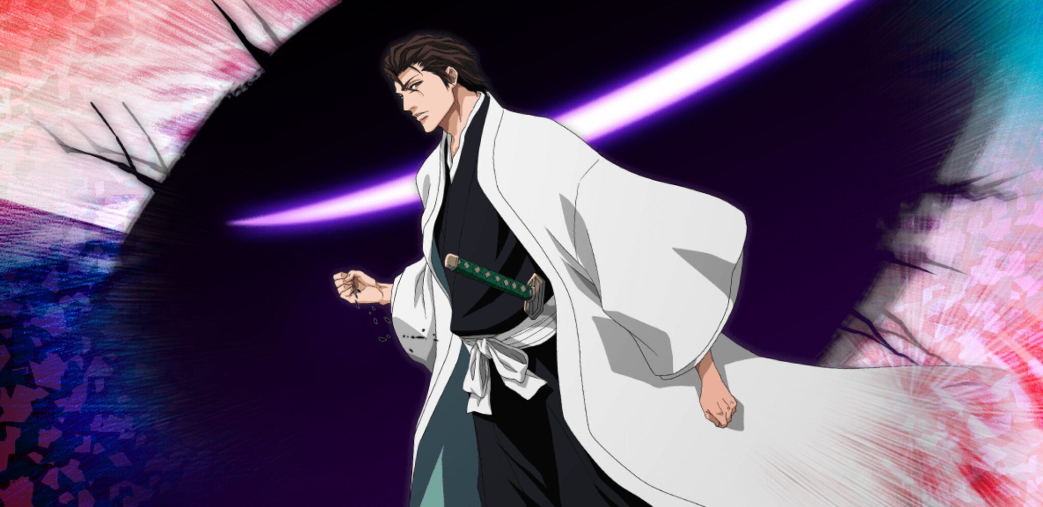 Cool aizen wallpaper | Bleach Theme | Windows Mode