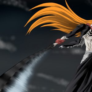 Ichigo hollow with sword cool