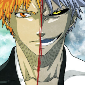 Ichigo with zangetsu form