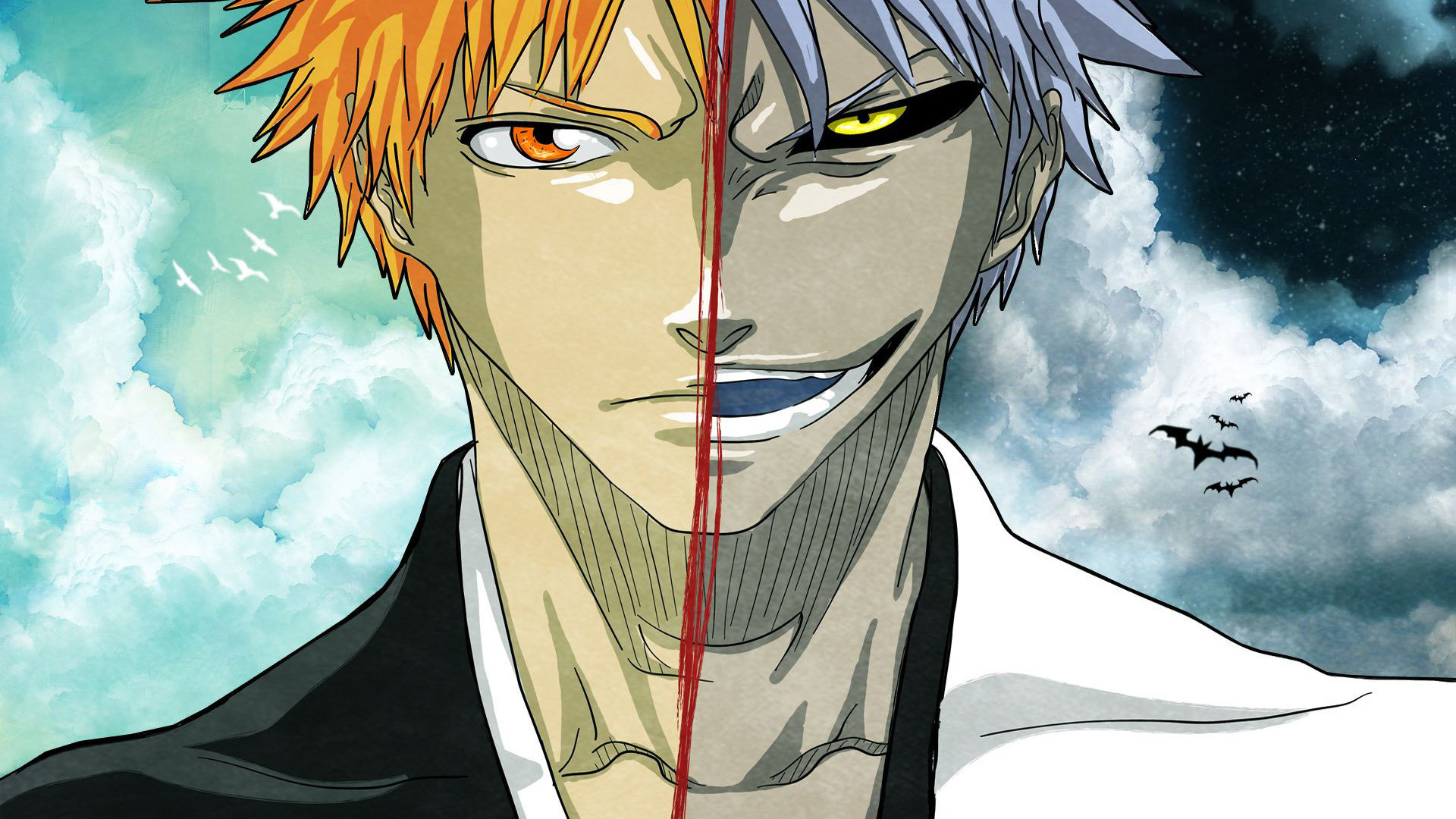 Ichigo with zangetsu form