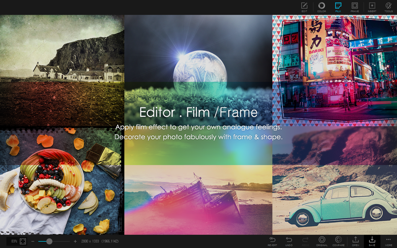 Photoscape x pro film editor