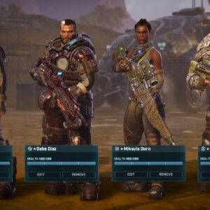 Select characters gears tactics