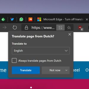 How to disable the automatic website translation in microsoft edge 530502 2