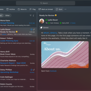 Microsoft announces a beautiful new outlook app for macos 531152 2