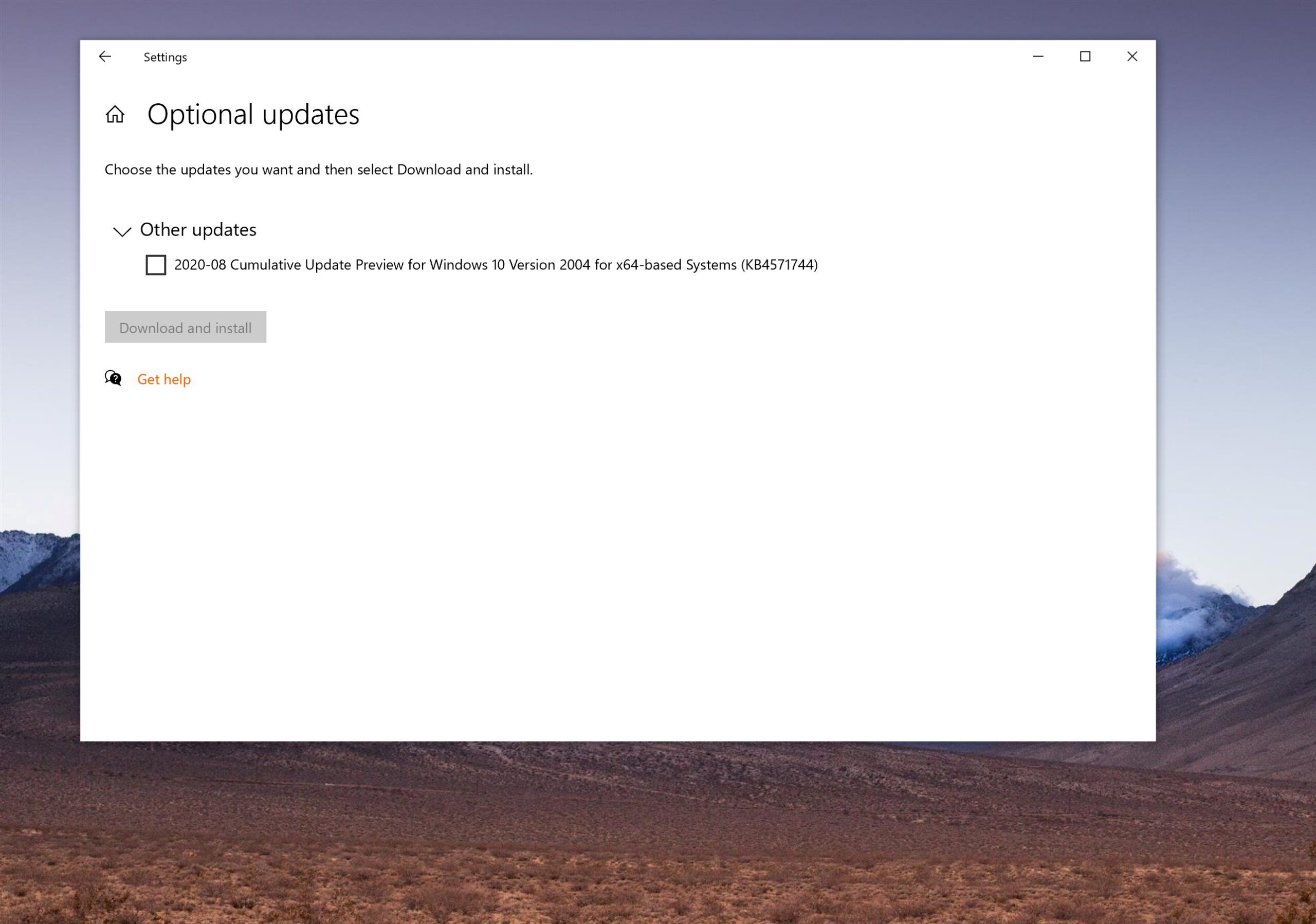 What s new in windows 10 cumulative update kb4571744 530988 2 scaled