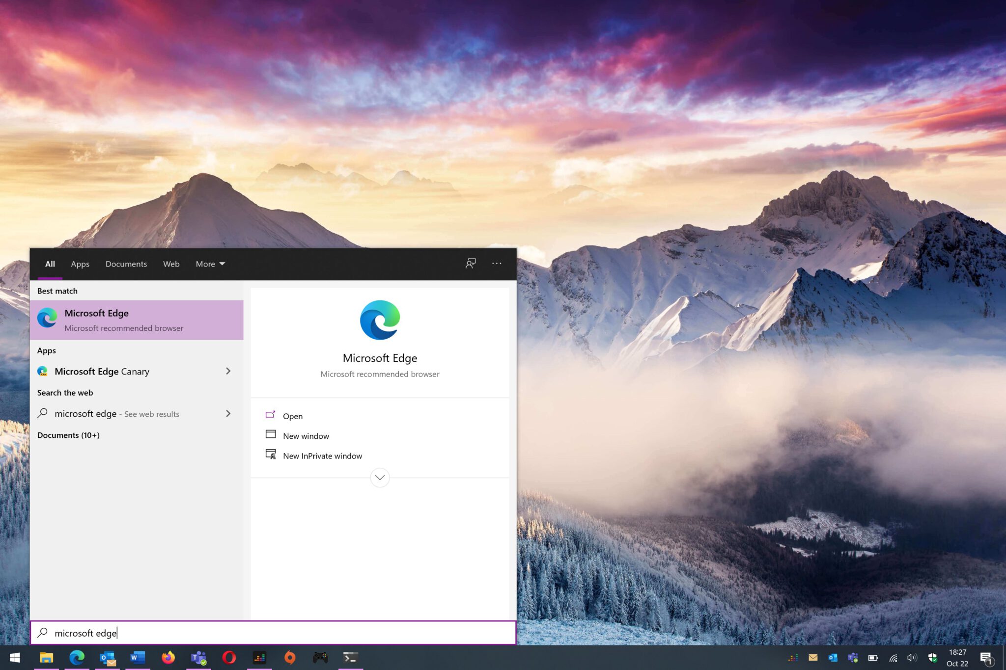 microsoft edge update windows 10