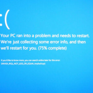 Blue screen of death laptop windows 10