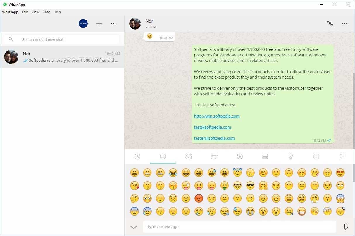 Whatsapp for windows 10 now supports third party stickers 531734 2