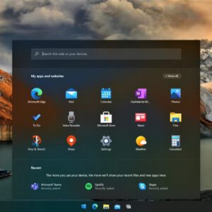 Windows 10x start menu leaked 531943 2