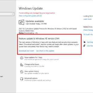 Windows 10 21h1 now a recommended update for the beta channel 532324 2
