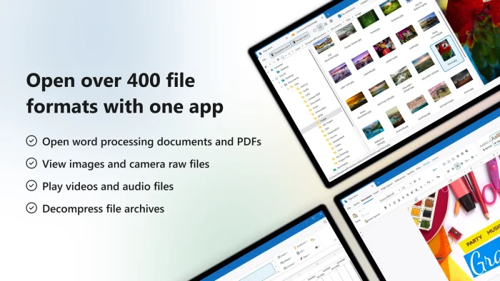 Open files