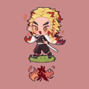 Chibi rengoku kyojuro wallpaper