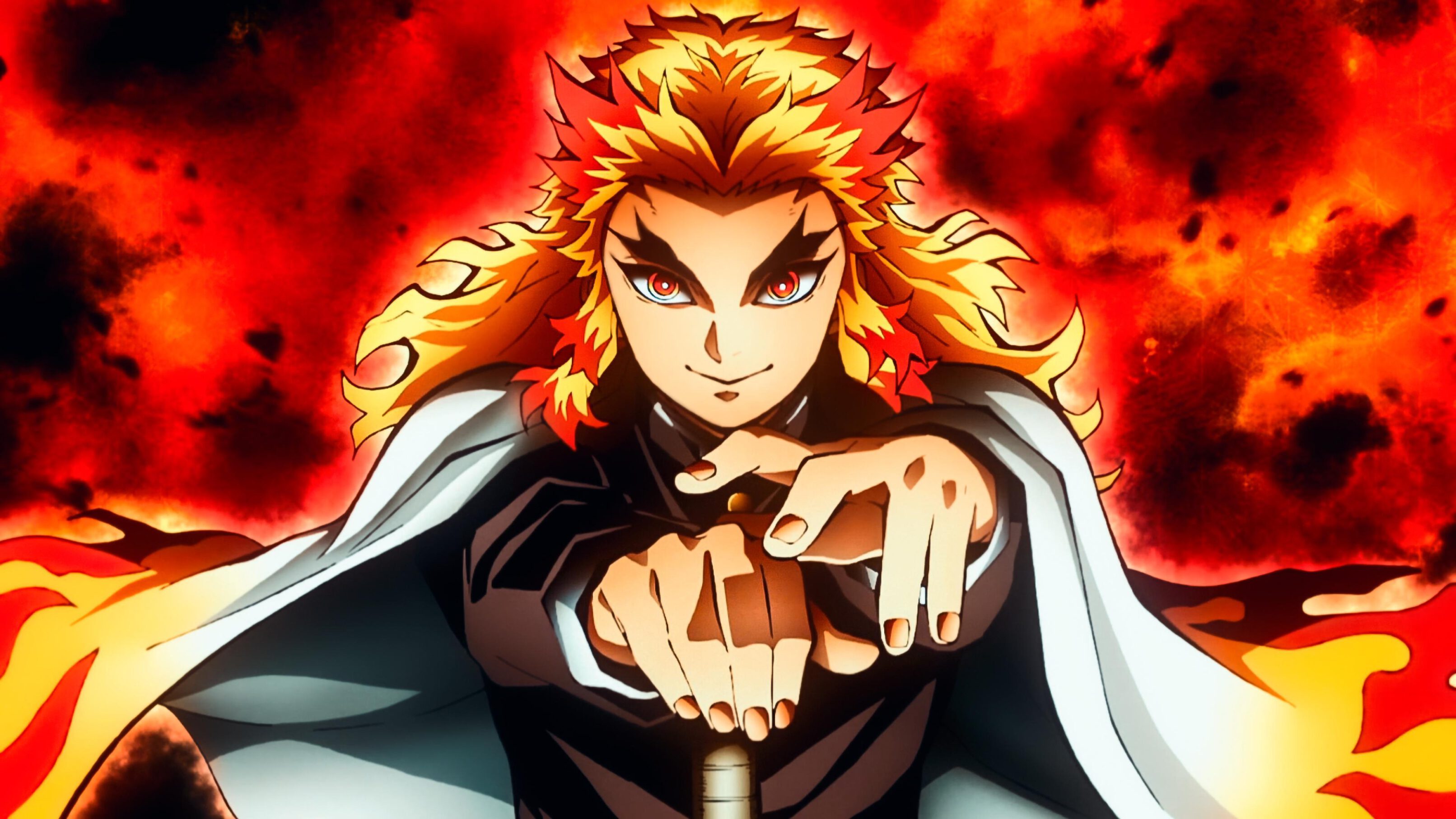 Rengoku kyojuro hd wallpaper free